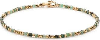 M by Maor Bracciale Percep in oro giallo 18kt con smeraldi