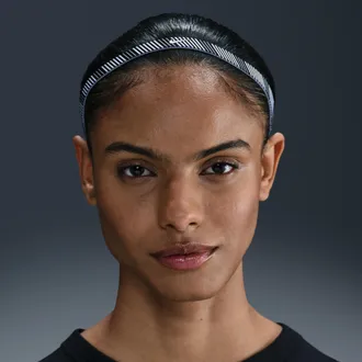 Nike Womens Flex Headbands (6-Pack) in White | N1011930-189