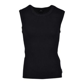 A|X Armani Exchange t-shirt - Heren - Tops zonder mouwen - Zwart - 2XL - Katoen - Tops