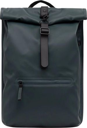Rains Tassen, unisex, Groen, ONE Size, Rolltop Rucksack W3