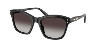 Swarovski SK6063F Asian Fit 10018G Womens Sunglasses Black Size 54