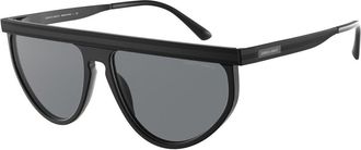 Giorgio Armani AR6117 300187 Mens Sunglasses Black Size 58