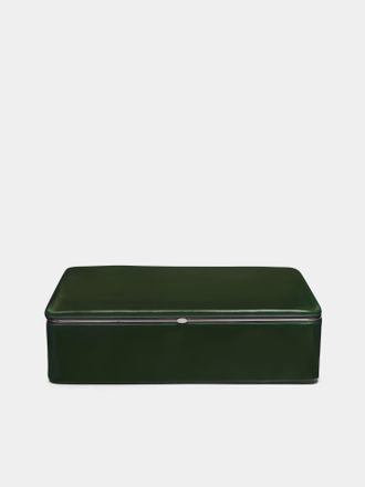 F. Hammann Leather Utensils Box