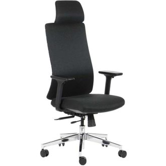 OEM Silla Giratoria De Oficina Akcent/f Cromada En Negro