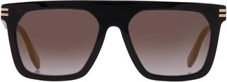 Marc Jacobs Grey Gold Browline Mens Sunglasses MARC 680/S 0807/FQ 54