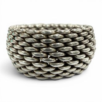 Tiffany & Co. Silver Silver 925 Band Ring (Pre-Owned)