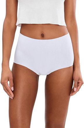 Commando Butter High-Rise Bikini Womens Underwear White : LG (12-14), Elastane/Modal
