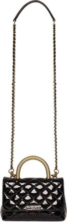 Walter Baker Leila Snake Mini Leather Top Handle