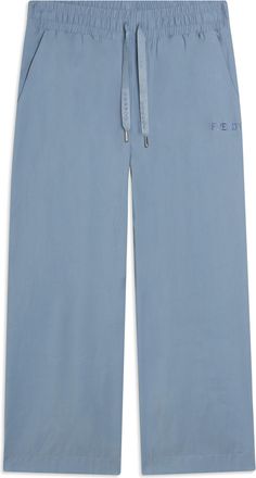 Freddy Pantaloni Sportivi Cropped con gamba Wide Leg e strass