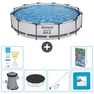 Bestway Piscina Bestway Steel Pro Max Redonda - 366x76 Cm - 7-piezas S191
