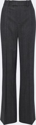Nili Lotan Etoile wool and cashmere wide-leg pants