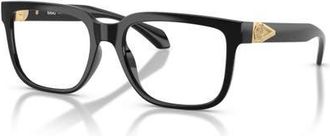 Versace 55mm Square optical glasses in Black at Nordstrom