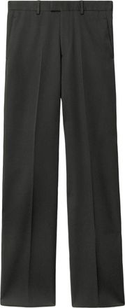 Burberry wool tailored trousers - men - Wool/Viscose - 50 - Black