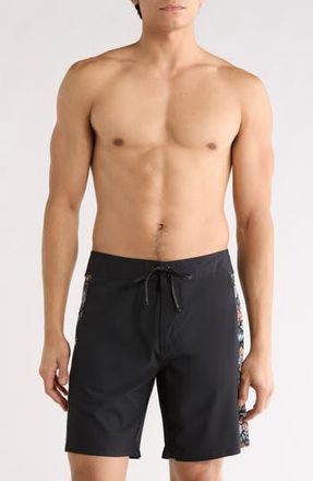 Travis Mathew Day Cruise Board Shorts in Black at Nordstrom Rack, Size 33