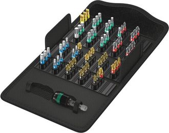 Wera 05057441001 Assortimento di Bit, Set di 61 Pezzi, Multi-colour