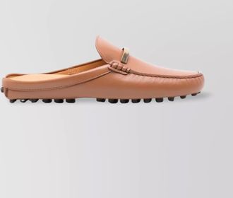 Tod's leather slippers