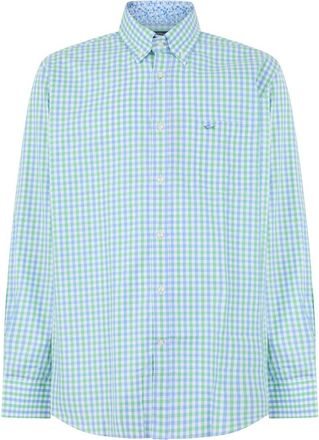 Paul & Shark Lange mouwen geruite blouse - Heren - Casual Overhemden - Veelkleurig - 3XL - Katoen - Overhemden