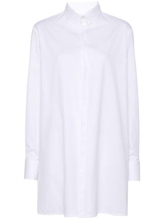 Maison Margiela Overhemd met jacquard - Wit