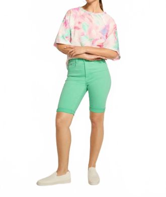 FDJ Womens Suzanne Bermuda Pant In Patina