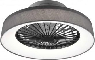 Trio Leuchten Ventilador moderno Led Light 30w Regulable Farsund Grey Trio Lighting