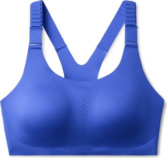 Brooks Womens Racerback 2.0 Sports Bra Blue 38 Dd
