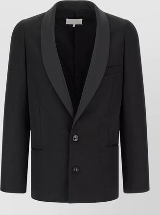 Maison Margiela four stitches tailored blazer notch lapel