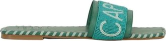 Ibana Capri Slippers - Dames - Sandalen - Groen - 42 EU - Schoenen