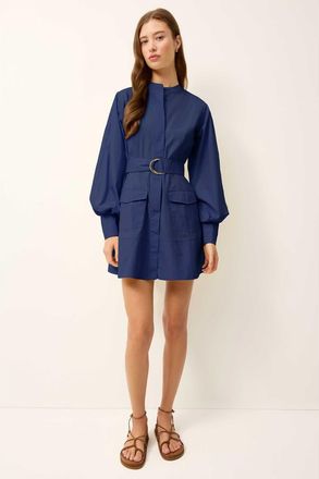 Marie Oliver Hughes Dress in Navy at Nordstrom, Size 10