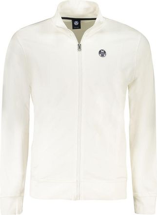 North Sails White Cotton Mens Mens Sweatshirt