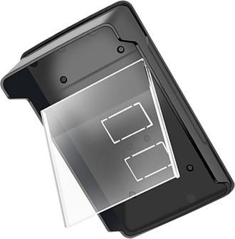 OEM Funda Protectora Impermeable Para Timbre Inal&aacute;mbrico, Cubierta De Pl&aacute;stico Transparente Con Protecci&oacute;n Uv, Compatible Con Equipos De Control De Acceso
