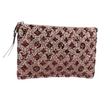 Louis Vuitton Pre-owned Clutches, female, Red, Size: ONE SIZE Pre-owned Monogram Clutch Bag