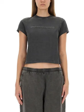 Alexander Wang Alexander Wang T Shirt With Logo