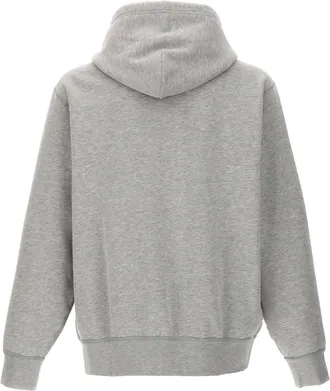 Polo Ralph Lauren Logo-Embroidered Cotton Hoodie - Grey