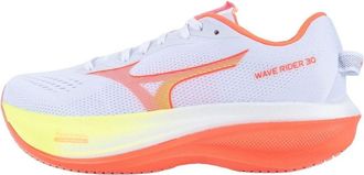Mizuno (WMNS) Mizuno Wave Rider 30 D White Bright Orange J1GW262171