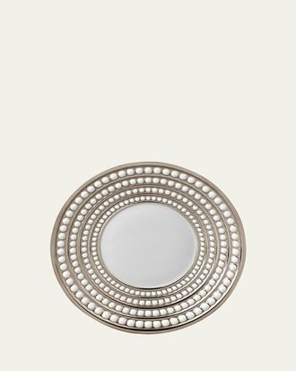 L'OBJET Perlee Platinum Saucer