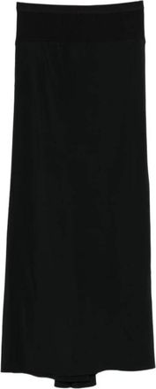 Rick Owens Lunga Skirt - Dames - Midirokken - Zwart - M - Rokken
