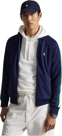 Polo Ralph Lauren Hoodies & sweatvesten, Heren, Blauw, XL, Katoen, Zip-Through Sweatshirt