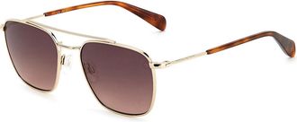 Rag & Bone RNB5047/G/S Asian Fit 06J/3X Mens Sunglasses Gold Size 53