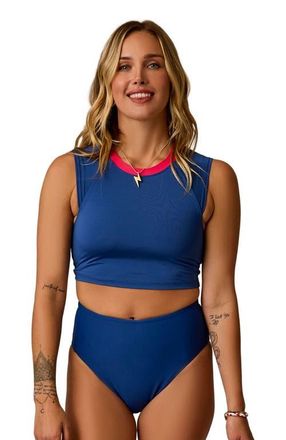 Carve Designs Shoreline Top in Setsail W. Watermelon at Nordstrom, Size X-Large