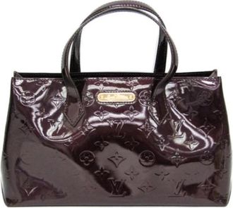 Louis Vuitton Pre-owned Wilshire PM Handtas - Dames - Vintage Handtas - Paars - ONE Size - Vintage