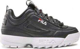 Fila Schoenen, Dames, Zwart, 40 EU, Iconische Kindersneakers 2018 Stijl