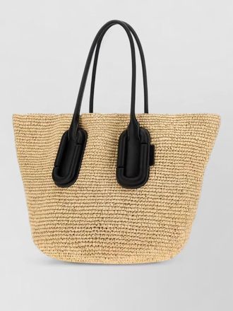 Marc Jacobs straw babe large tote shopping bag