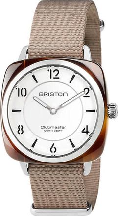 Briston Clubmaster Chic Acetate White Dial Ladies Watch 17536.SA.T.2.NT