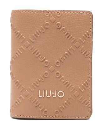 Liu Jo logo-embossed wallet - Neutrals