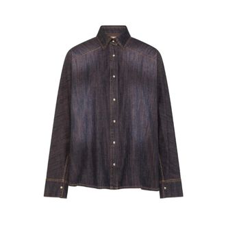 Momoni Overhemden, Dames, Bruin, 2Xs, Katoen, Samuel Chemise