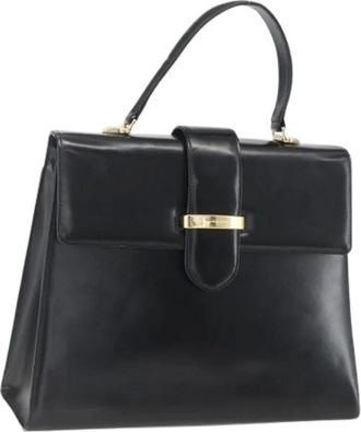 Valentino Pre-owned Handbags, female, Black, Size: ONE SIZE Pre-owned Vintage Handbag