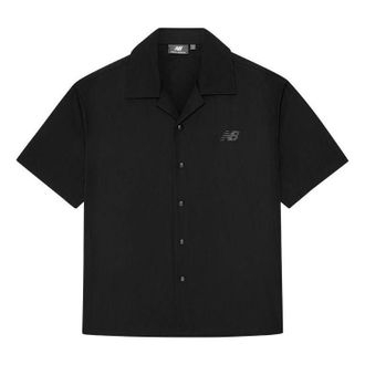 New Balance x Nice Rice SS23 Polo Shirt Black 5HD27011-BK