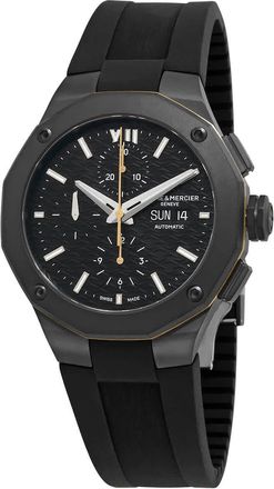 Baume & Mercier Riviera Chronograph Automatic Black Dial Mens Watch M0A10625