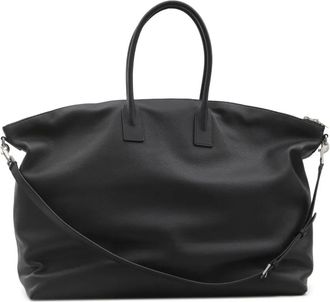 Saint Laurent Reistas met logodetail - Zwart