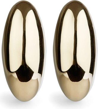 Otiumberg 14K Gold Vermeil Pebble Earrings - Womens - 14kt Gold Vermeil